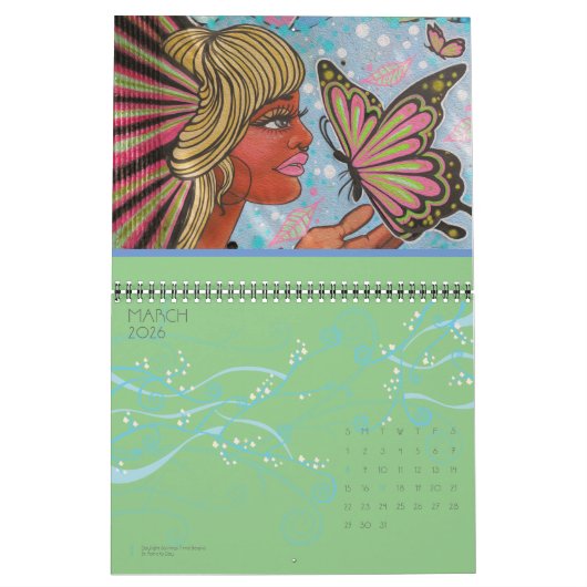 Calendrier Graffiti d'Atlanta 2021 (Mar 2026)