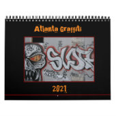Calendrier Graffiti d'Atlanta 2021 (Protection)