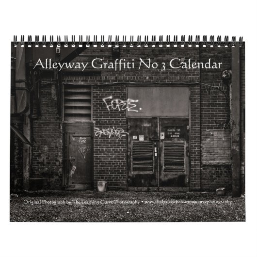 Calendrier Graffiti de ruelle n° 3 (Protection)