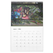 Calendrier Graffitis À Vienne Autriche (Mar 2026)