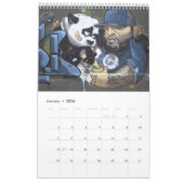 Calendrier Graffitis À Vienne Autriche (Jan 2026)