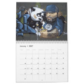 Calendrier Graffitis Funky À Vienne Autriche 2025 (Jan 2027)