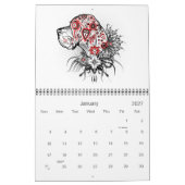 Calendrier Grand Danois 15 mois (Jan 2027)