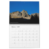 Calendrier grand de Teton et de Yellowstone (Feb 2027)