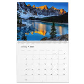 Calendrier Grand Format Paradis d'Hiver (Jan 2027)