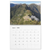 Calendrier Grand Machu Picchu Pérou Pittoresque Wall Calendri (Mar 2026)
