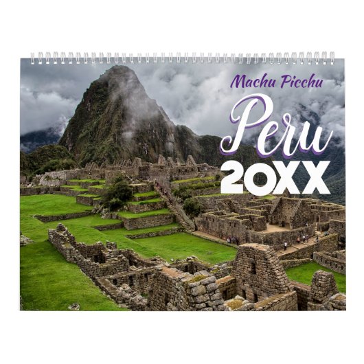 Calendrier Grand Machu Picchu Pérou Pittoresque Wall Calendri (Protection)