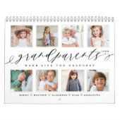 Calendrier Grand-parents font la vie Grand-petits-enfants Pho (Protection)