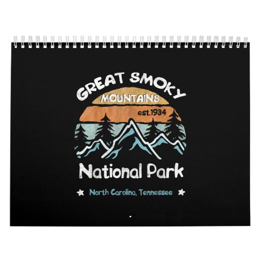 Calendrier Grand Smoky Mountains Camping du parc national des (Protection)