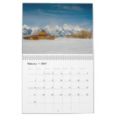 Calendrier Grand Teton National Park Landscape (Feb 2027)