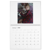 Calendrier GrandCalendrier de deux pages, blanc (Jan 2026)