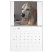 Calendrier GrandCalendrier de deux pages, blanc (Mar 2027)