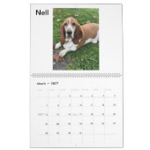 Calendrier GrandCalendrier de deux pages, blanc (Mar 2027)