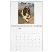 Calendrier GrandCalendrier de deux pages, blanc (Jan 2027)