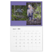 Calendrier GrandCalendrier de deux pages, blanc (Mar 2026)