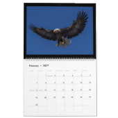 Calendrier GrandCalendrier de deux pages, blanc (Feb 2027)
