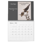 Calendrier GrandCalendrier de deux pages, blanc (Feb 2026)