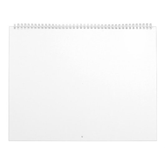 Calendrier GrandCalendrier de deux pages, blanc (Protection)
