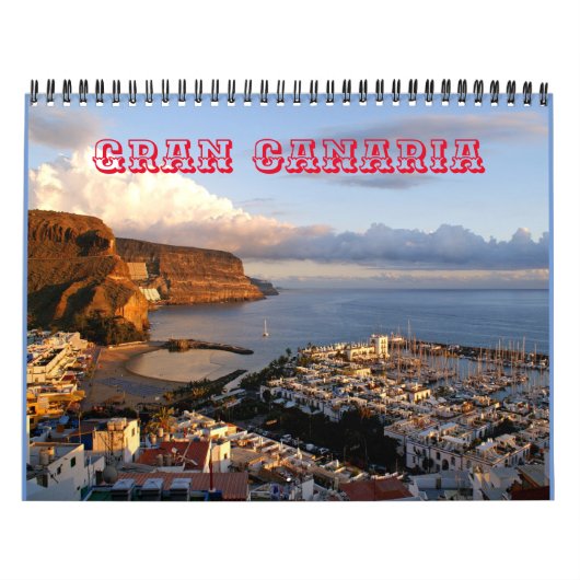Calendrier Grande Canarie - Îles Canaries - (Protection)