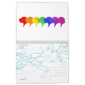 Calendrier Grande carte graphique Dane (Jan 2027)