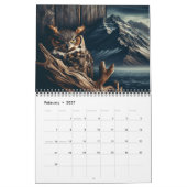 Calendrier Grande Chouette de la Corne Année des Visions de l (Feb 2027)