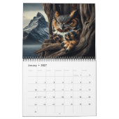 Calendrier Grande Chouette de la Corne Année des Visions de l (Jan 2027)