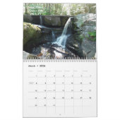 Calendrier Grandes cascades (Mar 2026)