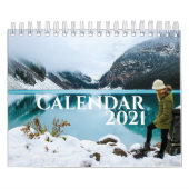 Calendrier Grandes photos modernes et simples 2021 (Protection)