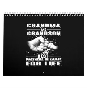 Calendrier Grandma Et Grandson Meilleurs Partenaires Crime Fo
