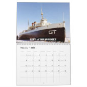 Calendrier GRANDS BATEAUX des GREAT LAKES (Feb 2026)