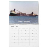 Calendrier GRANDS BATEAUX des GREAT LAKES (Mar 2027)