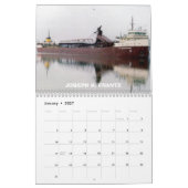 Calendrier GRANDS BATEAUX des GREAT LAKES (Jan 2027)