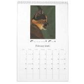 Calendrier Grands chats mis en danger (Feb 2026)