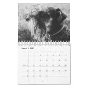 Calendrier Grands chiens en noir et blanc (Mar 2027)