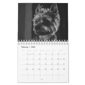 Calendrier Grands chiens en noir et blanc (Feb 2026)