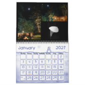 Calendrier Grands terrain de camping et cabines de Sur (Jan 2027)