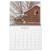 Calendrier Granges de l'Amérique (Jan 2027)