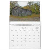Calendrier Granges et vieux bâtiments dans le comté de (Mar 2027)