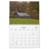 Calendrier Granges et vieux bâtiments dans le comté de (Jan 2027)