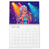 Calendrier Granny Gone Wild – 2026 Retirement Adventure Calen (Jan 2026)