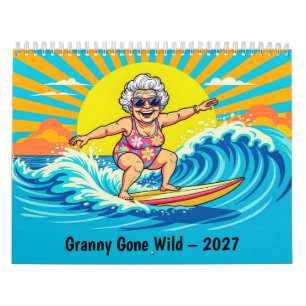 Calendrier Granny Gone Wild – Aventure de retraite Calen