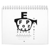 Calendrier Graphique de test oculaire flou (Protection)