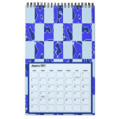 Calendrier graphique rétrographique lumineux et co (Jan 2027)