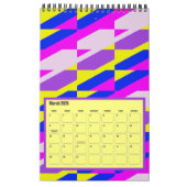 Calendrier graphique rétrographique lumineux et co (Mar 2026)