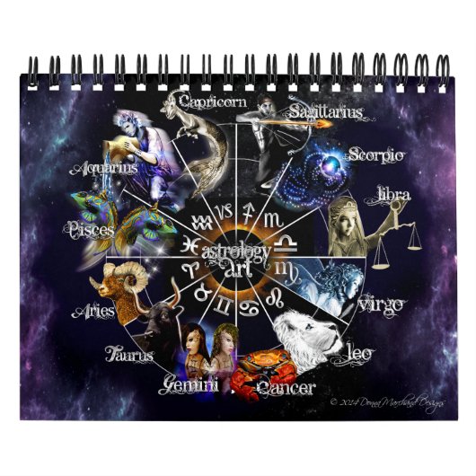 Calendrier graphique Zodiac (Protection)