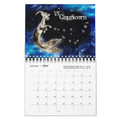 Calendrier graphique Zodiac (Jan 2026)