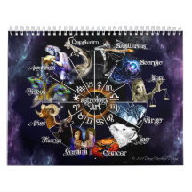 Calendrier graphique Zodiac
