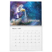 Calendrier graphique Zodiac (Feb 2027)