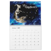 Calendrier graphique Zodiac (Jan 2027)