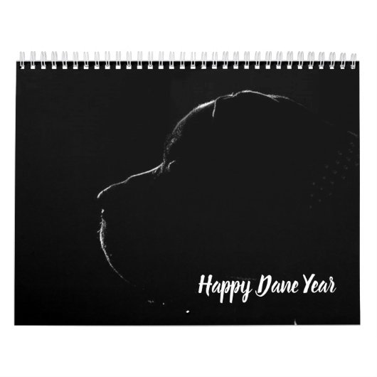 Calendrier Graphiques Grand Danois (Protection)